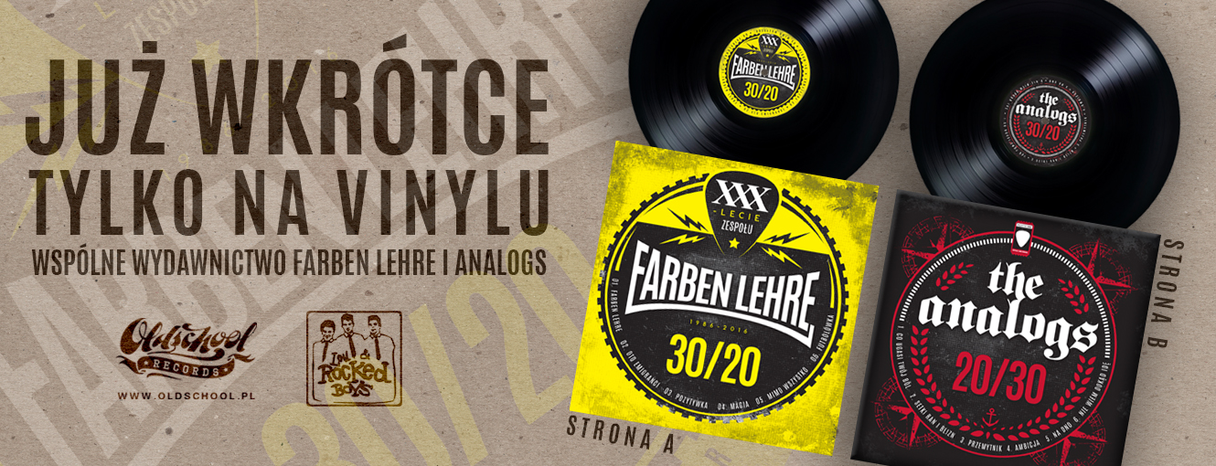 Zapowiedź-płyta vinyl Farben Lehre_Analogs